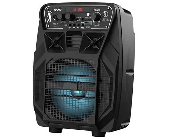Bluetooth колонка Hoco DS07 с микрофоном Черный