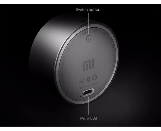 Bluetooth колонка  Xiaomi Compact (QBH4121CN) Серебряный