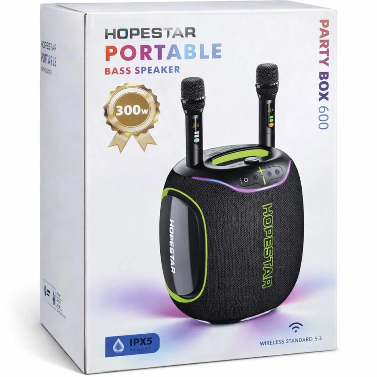 Bluetooth колонка Hopestar PartyBox 600 300W Black