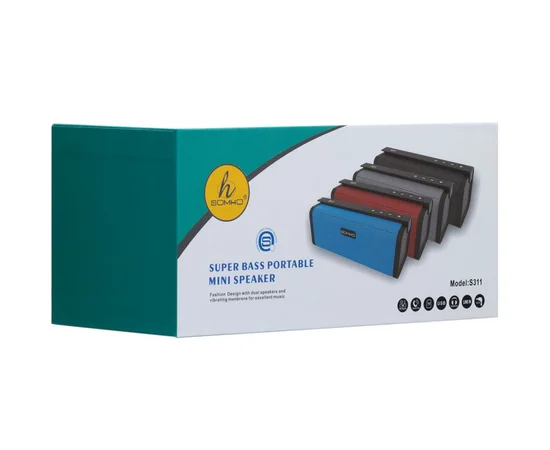 Bluetooth колонка Type Somho S311 Красный