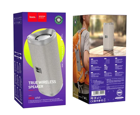 Bluetooth Колонка Hoco HC4 Серый