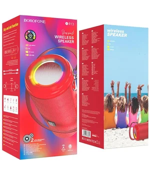 Bluetooth Колонка Borofone BR13 Young sports Red