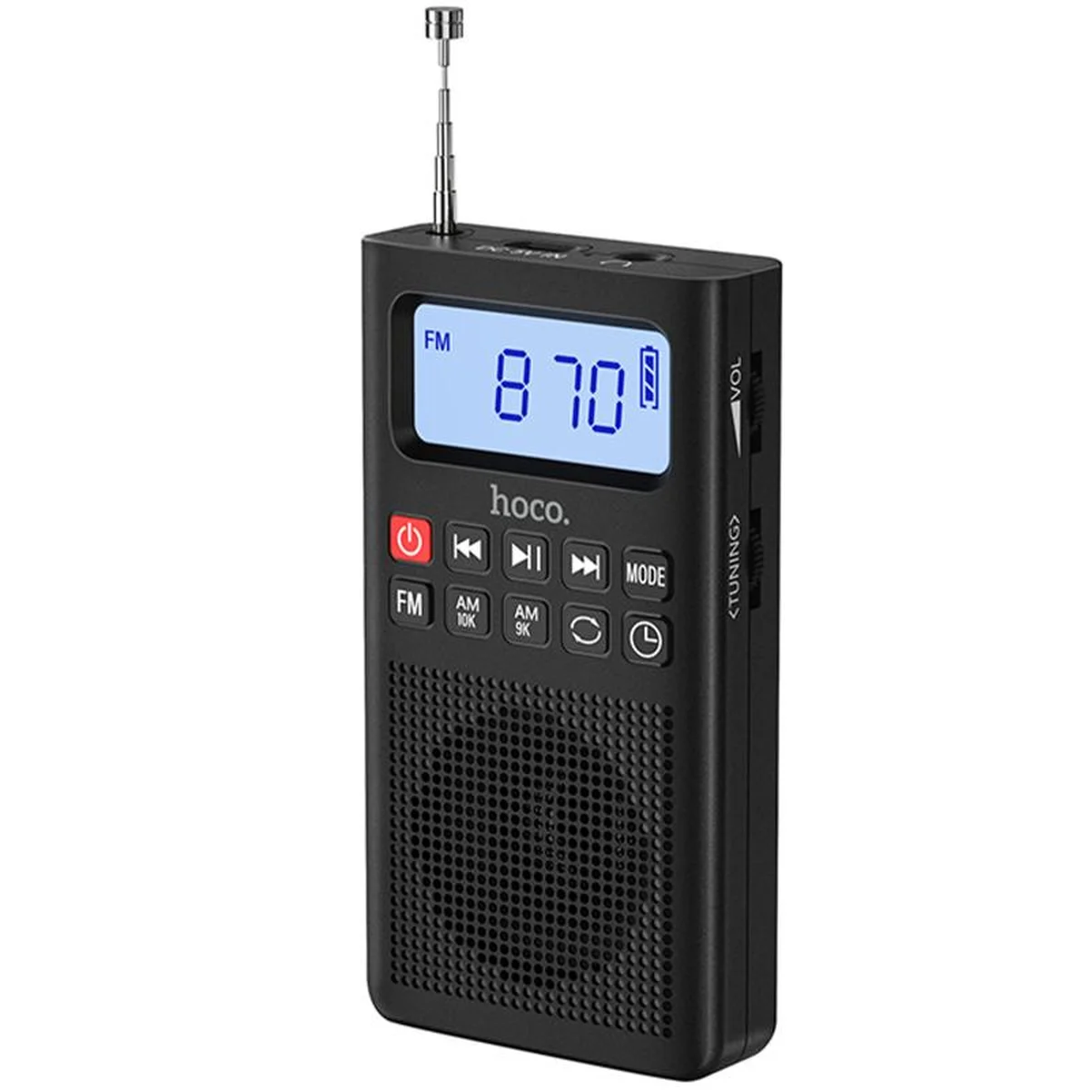 Портативне радіо Hoco HI51 Black