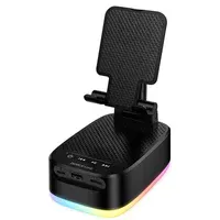 Bluetooth Колонка Borofone BR200 Marea + Power Bank 1500mAh + тримач Black