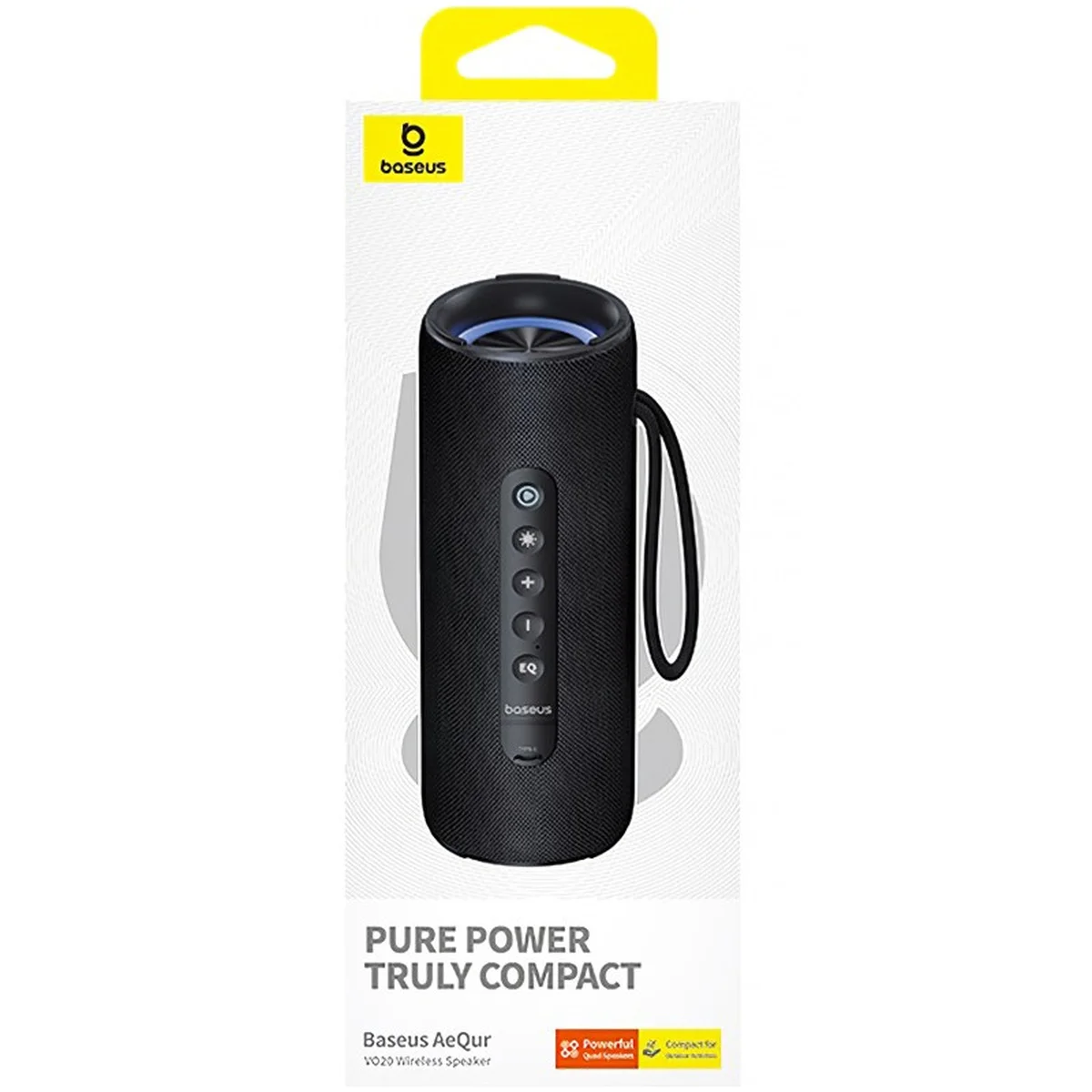 Bluetooth Колонка Baseus OS AeQur VO20 (A20067900117-00) Black