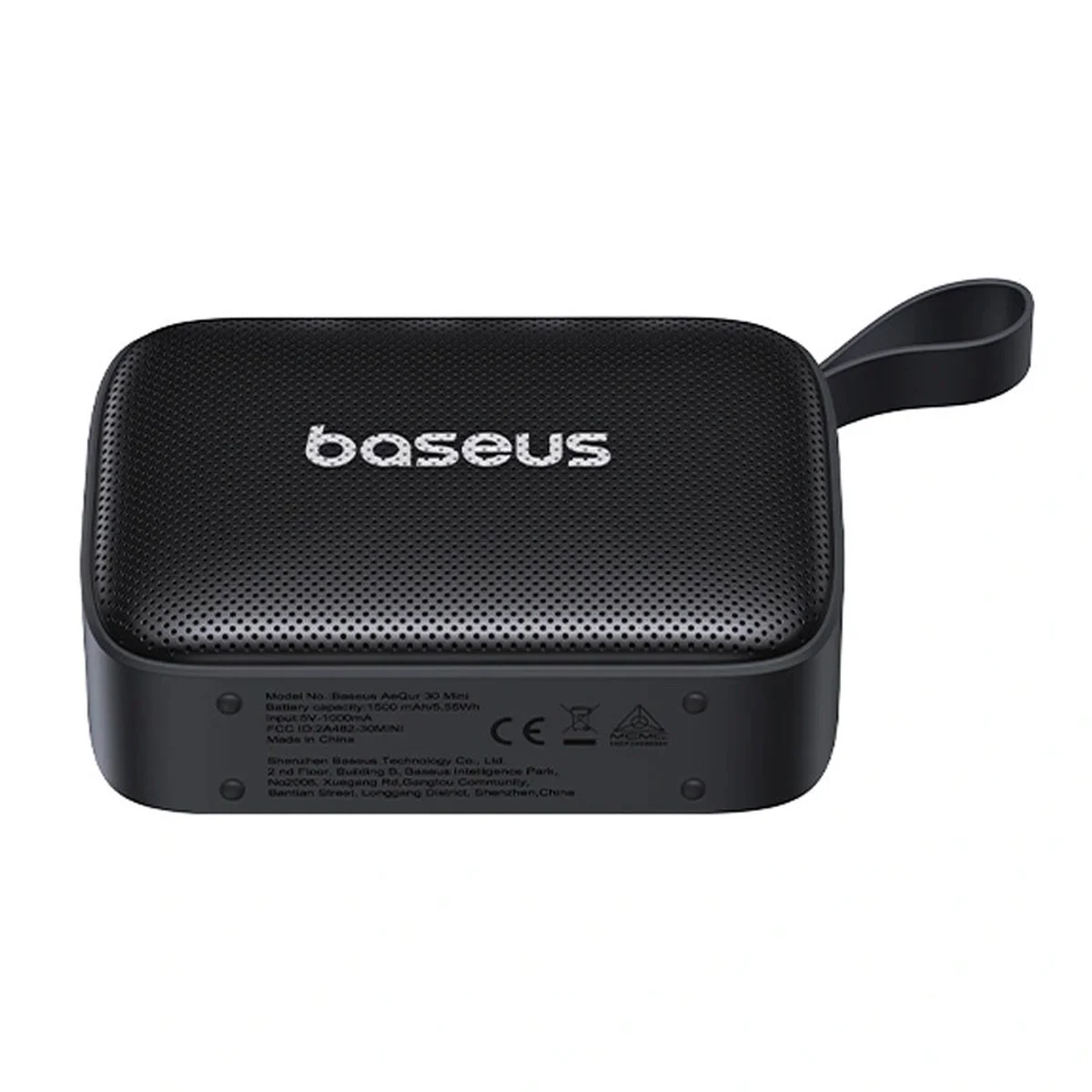 Bluetooth Колонка Baseus OS AeQur 30 Mini (A20077900123-00) Cosmic Black