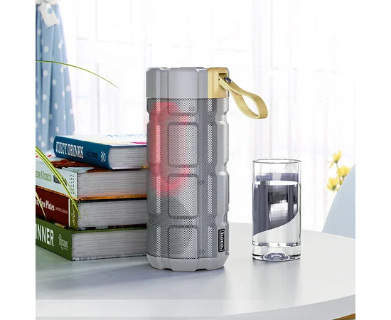 Bluetooth Колонка Hoco HC7 Pleasant sports Серый