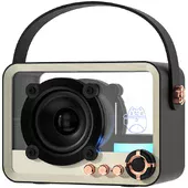 Bluetooth колонка QD05 Retro Style Black