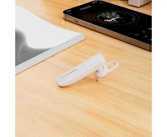 Bluetooth Гарнитура Borofone BC36 Lucky Белый