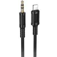 Аудио кабель Aux Borofone BL25A Nice (Lightning to AUX 3.5mm) (1m) Black
