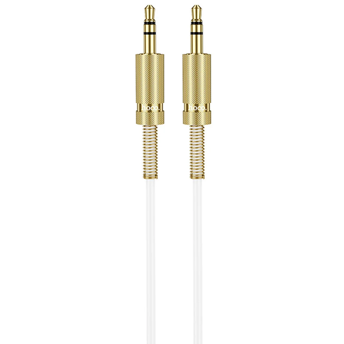 Аудіо кабель Aux Hoco UPA31 Cindy spring (3m) White