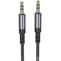 Аудио кабель Aux Borofone BL24 Graceful (1m) Metal grey