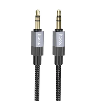 Аудіо кабель Aux Hoco UPA32 Clever (1m) Black