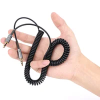 Аудио кабель Aux Hoco UPA31 Cindy spring (3m) Black