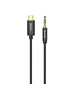 Аудіо кабель Aux Baseus Yiven Type-C Male to 3.5mm Male M01 (1m) (CAM01-01) Black