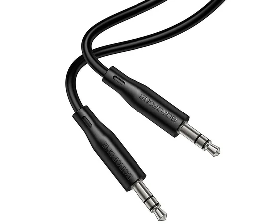 Аудио кабель Aux Borofone BL26 Standard (1m) Black