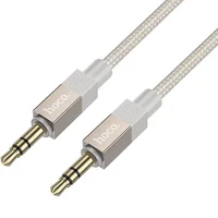 Аудіо кабель Aux Hoco UPA32 Clever (1m) Gold