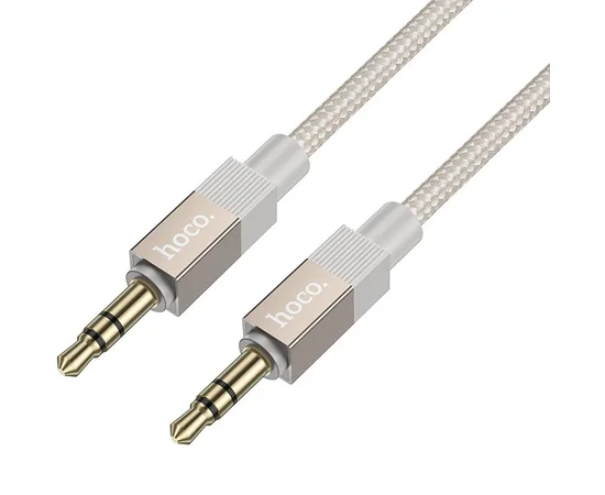 Аудио кабель Aux Hoco UPA32 Clever (1m) Gold