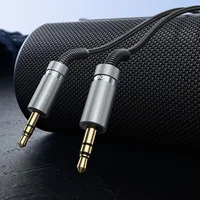 Аудио кабель Aux Hoco UPA31 Cindy spring (3m) Black