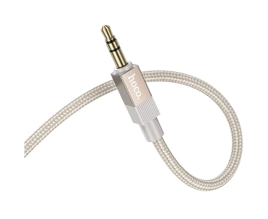 Аудио кабель Aux Hoco UPA32 Clever (1m) Gold