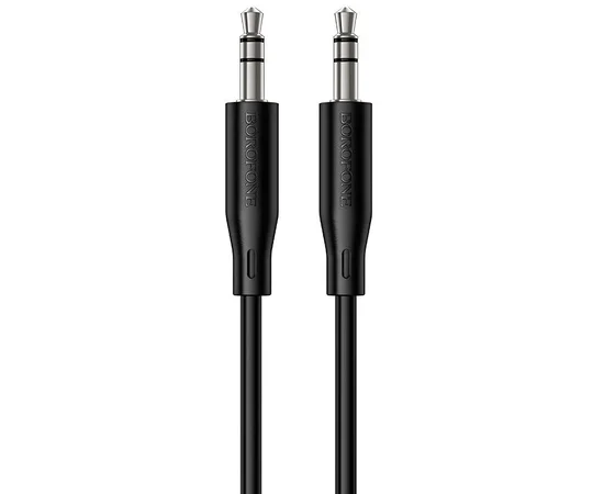 Аудио кабель Aux Borofone BL26 Standard (1m) Black