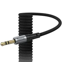 Аудио кабель Aux Hoco UPA33A Nuevo (Lightning to AUX 3.5mm) (1.5m) Black