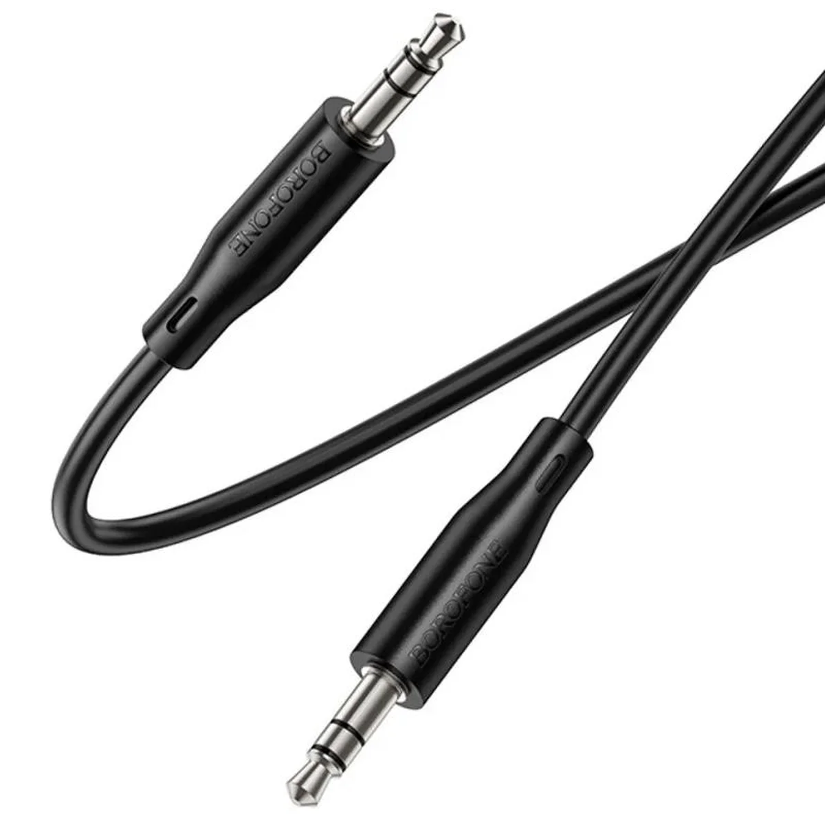 Аудио кабель Aux Borofone BL25 Nice (1m) Black