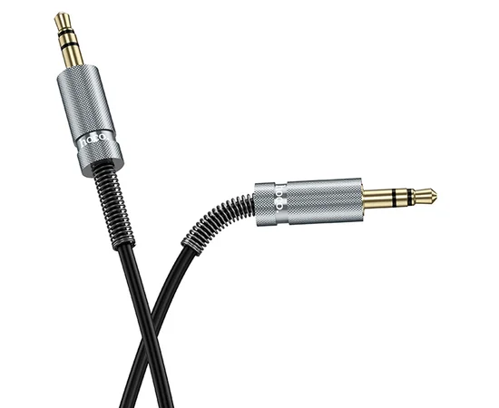 Аудио кабель Aux Hoco UPA31 Cindy spring (3m) Black