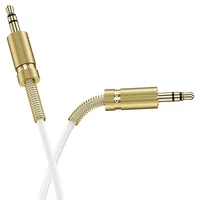 Аудіо кабель Aux Hoco UPA31 Cindy spring (3m) White