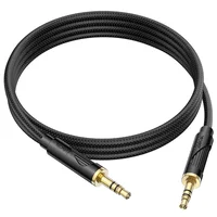 Аудио кабель Aux Hoco UPA30 Friend (1m) Black