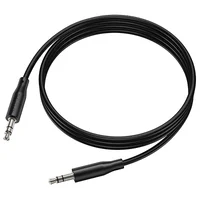 Аудио кабель Aux Borofone BL26 Standard (1m) Black