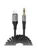 Аудио кабель Aux Hoco UPA33A Nuevo (Lightning to AUX 3.5mm) (1.5m) Black