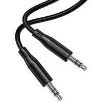 Аудио кабель Aux Borofone BL25 Nice (1m) Black