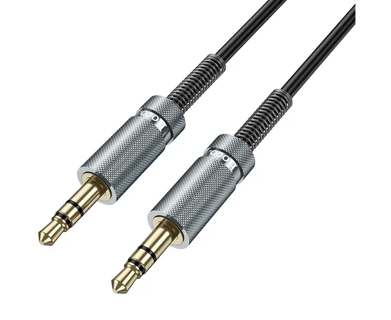 Аудио кабель Aux Hoco UPA31 Cindy spring (3m) Black