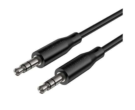 Аудио кабель Aux Borofone BL26 Standard (1m) Black