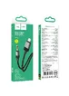 Аудио кабель Aux Hoco UPA32A Clever digital (Lightning to AUX 3.5mm) (1m) Black