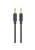 Аудіо кабель Aux Borofone BL20 True sound silicone (1m) Black