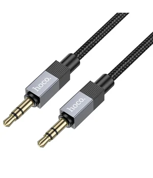 Аудіо кабель Aux Hoco UPA32 Clever (1m) Black