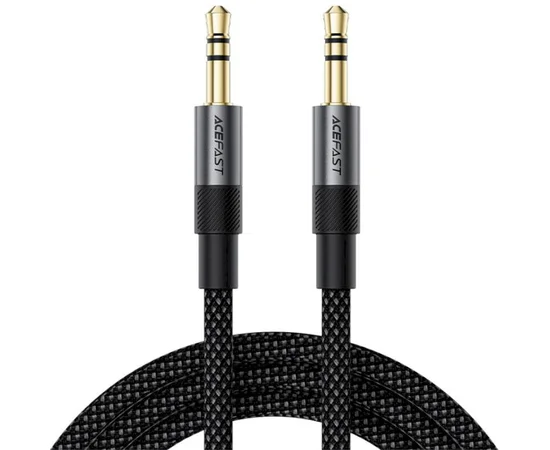 Аудио кабель Aux Acefast J10 (1m) Black