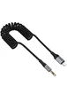 Аудио кабель Aux Hoco UPA33A Nuevo (Lightning to AUX 3.5mm) (1.5m) Black