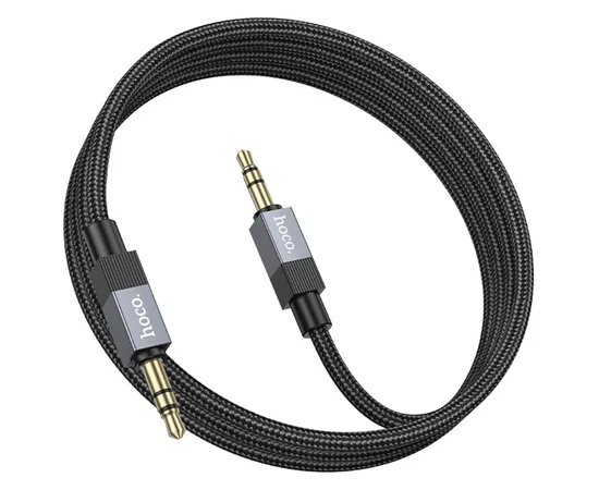 Аудио кабель Aux Hoco UPA32 Clever (1m) Black