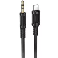 Аудіо кабель Aux Borofone BL25A Nice (Lightning to AUX 3.5mm) (1m) Black