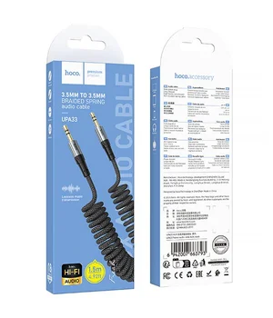 Аудио кабель Aux Hoco UPA33 Nuevo (1.5m) Black