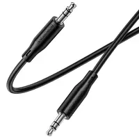 Аудио кабель Aux Borofone BL26 Standard (1m) Black