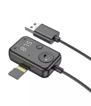 FM модулятор Borofone BC49 June Black