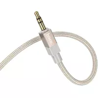 Аудио кабель Aux Hoco UPA32 Clever (1m) Gold