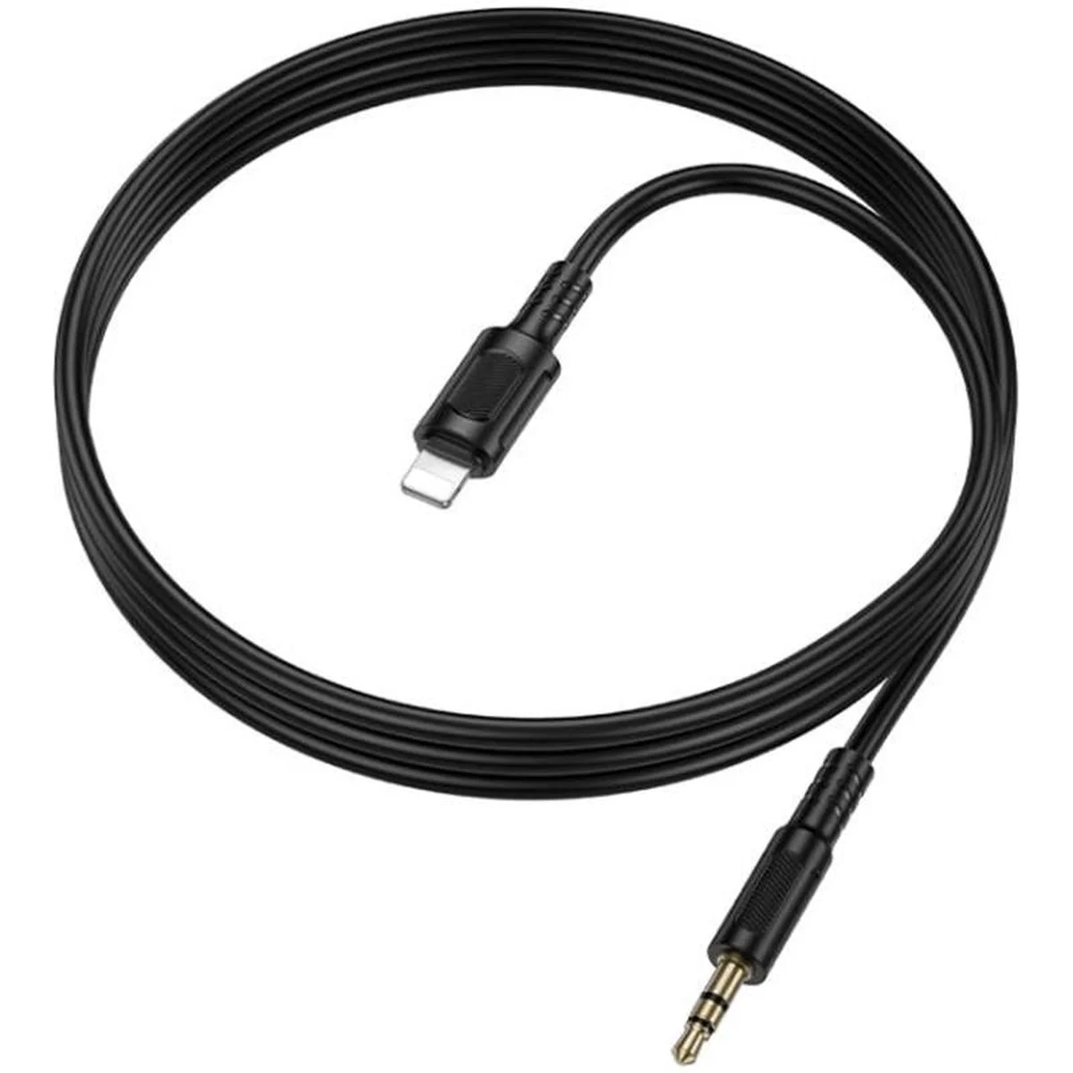 Аудіо кабель Aux Borofone BL25A Nice (Lightning to AUX 3.5mm) (1m) Black