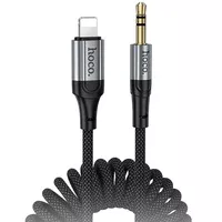 Аудио кабель Aux Hoco UPA33A Nuevo (Lightning to AUX 3.5mm) (1.5m) Black