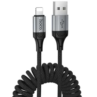 Дата кабель Hoco X121 Nuevo USB to Lightning 2.4A (1.5m) Black
