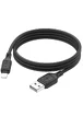 Дата кабель Hoco X90 Cool silicone USB to Lightning (1m) Black